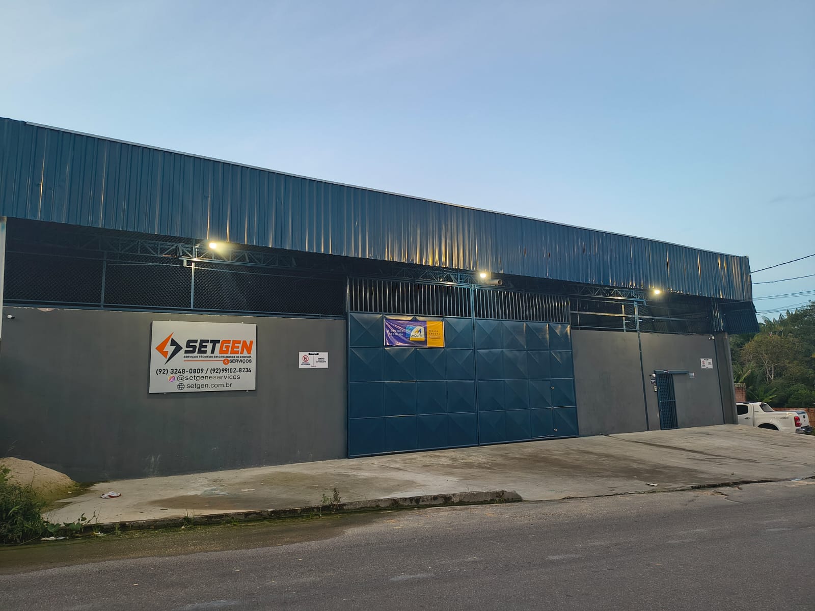 Fachada da SETGEN em Manaus